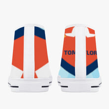 Charger l'image dans la galerie, Chaussures en toile montantes classiques - Blanc / Noir Tommy Taylor US