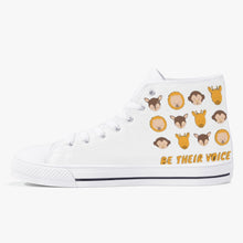 Charger l'image dans la galerie, Chaussures en toile montantes classiques - Blanc / Noir Tommy Taylor US