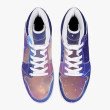 Charger l'image dans la galerie, Baskets montantes en cuir - Blanc / Noir Tommy Taylor US