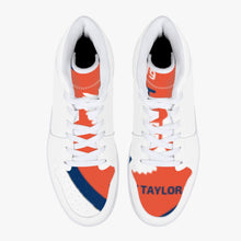 Charger l'image dans la galerie, Baskets montantes en cuir - Blanc / Noir by Tommy Taylor US