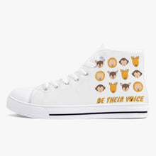 Charger l'image dans la galerie, Chaussures en toile montantes classiques - Blanc / Noir Tommy Taylor US