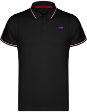 Charger l'image dans la galerie, NOUVEAUTÉ : Polo Homme Maille Piquées 2 bandes Tommy Taylor Mode MADE IN FRANCE