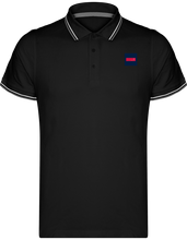 Charger l'image dans la galerie, NOUVEAUTÉ : Polo Homme Maille Piquées 2 bandes Tommy Taylor Mode MADE IN FRANCE