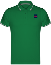 Charger l'image dans la galerie, NOUVEAUTÉ : Polo Homme Maille Piquées 2 bandes Tommy Taylor Mode MADE IN FRANCE