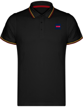 Charger l'image dans la galerie, NOUVEAUTÉ : Polo Homme Maille Piquées 2 bandes Tommy Taylor Mode MADE IN FRANCE