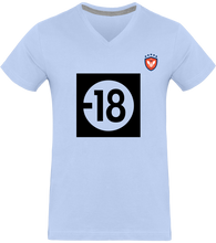 Charger l'image dans la galerie, NOUVEAUTÉ: T-shirt Col V L'Interdit de l' Homme Tommy Taylor Mode Made In France. Imprimés et brodés en FRANCE - Tommy Taylor US