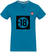 Charger l'image dans la galerie, NOUVEAUTÉ: T-shirt Col V L'Interdit de l' Homme Tommy Taylor Mode Made In France. Imprimés et brodés en FRANCE - Tommy Taylor US