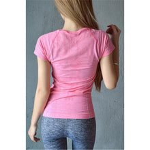 Charger l'image dans la galerie, Women T Shirt professional sports Quick Drying Fitness T-shirt short-sleeve exercise clothes T-shirt - Tommy Taylor