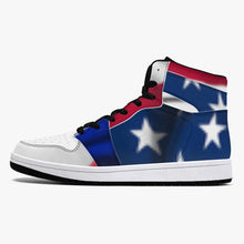 Charger l'image dans la galerie, 209. High-Top Leather Sneakers - White / Black