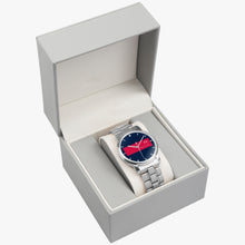 Charger l'image dans la galerie, Montre à quartz en acier inoxydable Tommy Taylor us à boucle déployante (avec indicateurs)