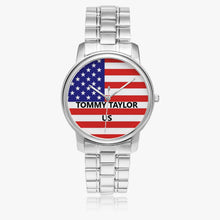 Charger l'image dans la galerie, Montre à quartz Tommty Taylor US en acier inoxydable à boucle déployante (avec indicateurs) - Tommy Taylor US