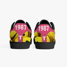 Charger l'image dans la galerie, Baskets basses en cuir by Tommy Taylor Mode US Modèles 1987 TT SMILE