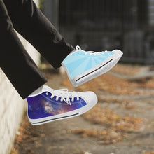 Charger l'image dans la galerie, Chaussures en toile montantes classiques - Blanc / Noir Tommy Taylor US