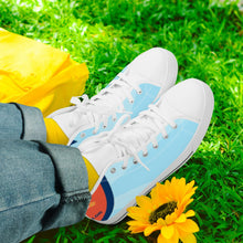 Charger l'image dans la galerie, Chaussures en toile montantes classiques - Blanc / Noir Tommy Taylor US