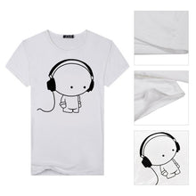 Charger l'image dans la galerie, T-Shirt hommes à manches courtes casque dessin animé col rond Slim Fit us - Tommy Taylor