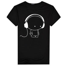 Charger l'image dans la galerie, T-Shirt hommes à manches courtes casque dessin animé col rond Slim Fit us - Tommy Taylor
