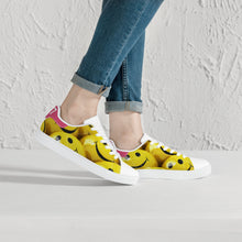 Charger l'image dans la galerie, Baskets basses en cuir by Tommy Taylor Mode US Modèles 1987 TT SMILE