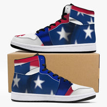 Charger l'image dans la galerie, 209. High-Top Leather Sneakers - White / Black