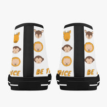 Charger l'image dans la galerie, Chaussures en toile montantes classiques - Blanc / Noir Tommy Taylor US