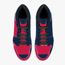 Charger l'image dans la galerie, Baskets montantes en cuir - Blanc / Noir by Tommy Taylor US