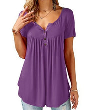 Charger l'image dans la galerie, t-shirt femmes Mode décontracté élégant t-shirt grande taille us - Tommy Taylor