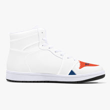 Charger l'image dans la galerie, Baskets montantes en cuir - Blanc / Noir by Tommy Taylor US