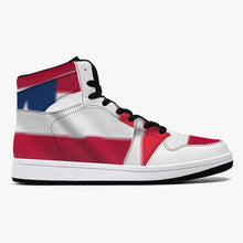 Charger l'image dans la galerie, 209. High-Top Leather Sneakers - White / Black