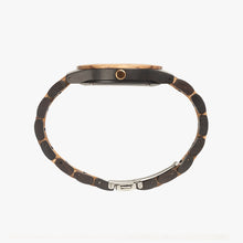 Charger l'image dans la galerie, Montre en bois d'ébène indien by Tommy Taylor Mode US