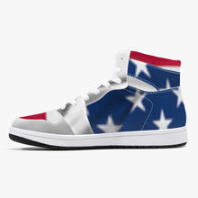 Charger l'image dans la galerie, Baskets montantes en cuir - Blanc / Noir Tommy Taylor US