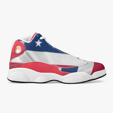 Charger l'image dans la galerie, Baskets montantes de basketball en cuir collection limité love US/FRENCH by Tommy Taylor