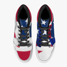 Charger l'image dans la galerie, Baskets montantes en cuir - Blanc / Noir Tommy Taylor US