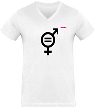 Charger l'image dans la galerie, T-Shirt Col V Homme Tolérance Tommy Taylor - Tommy Taylor