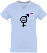 Charger l'image dans la galerie, T-Shirt Col V Homme Tolérance Tommy Taylor - Tommy Taylor
