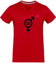Charger l'image dans la galerie, T-Shirt Col V Homme Tolérance Tommy Taylor - Tommy Taylor
