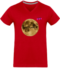 Charger l'image dans la galerie, T-Shirt Col V Homme Planète Tommy Taylor - Tommy Taylor