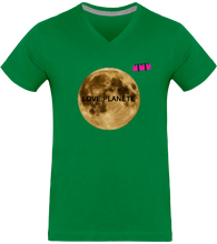 Charger l'image dans la galerie, T-Shirt Col V Homme Planète Tommy Taylor - Tommy Taylor
