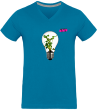 Charger l'image dans la galerie, T-Shirt Col V Homme Planète Tommy Taylor - Tommy Taylor