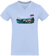 Charger l'image dans la galerie, T-Shirt Col V Homme Planète Tommy Taylor - Tommy Taylor