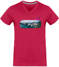 Charger l'image dans la galerie, T-Shirt Col V Homme Planète Tommy Taylor - Tommy Taylor