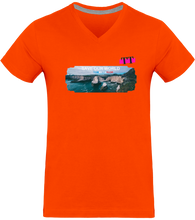 Charger l'image dans la galerie, T-Shirt Col V Homme Planète Tommy Taylor - Tommy Taylor