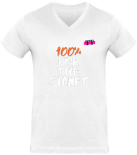 Charger l'image dans la galerie, T-Shirt Col V Homme Planète Tommy Taylor - Tommy Taylor