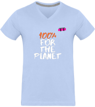 Charger l'image dans la galerie, T-Shirt Col V Homme Planète Tommy Taylor - Tommy Taylor