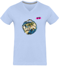 Charger l'image dans la galerie, T-Shirt Col V Homme Planète Tommy Taylor - Tommy Taylor