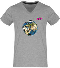 Charger l'image dans la galerie, T-Shirt Col V Homme Planète Tommy Taylor - Tommy Taylor