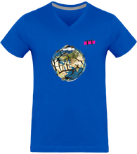 Charger l'image dans la galerie, T-Shirt Col V Homme Planète Tommy Taylor - Tommy Taylor