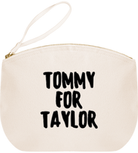 Charger l'image dans la galerie, Grande Pochette en Toile en 100% Coton biologique By Tommy Taylor - Tommy Taylor