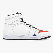 Charger l'image dans la galerie, Baskets montantes en cuir - Blanc / Noir by Tommy Taylor US
