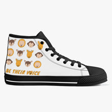 Charger l'image dans la galerie, Chaussures en toile montantes classiques - Blanc / Noir Tommy Taylor US