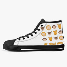 Charger l'image dans la galerie, Chaussures en toile montantes classiques - Blanc / Noir Tommy Taylor US