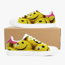 Charger l'image dans la galerie, Baskets basses en cuir by Tommy Taylor Mode US Modèles 1987 TT SMILE